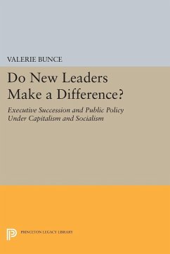 Do New Leaders Make a Difference? - Bunce, Valerie