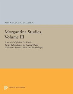 Morgantina Studies, Volume III - Cuomo Di Caprio, Ninina