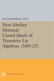 Non-Abelian Minimal Closed Ideals of Transitive Lie Algebras