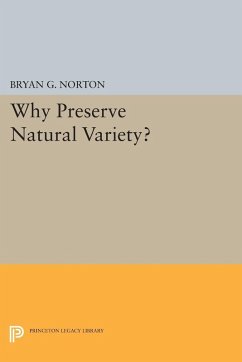 Cover Why Preserve Natural Variety?
