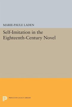 Self-Imitation in the Eighteenth-Century Novel - Laden, Marie-Paule