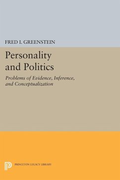 Personality and Politics - Greenstein, Fred I.