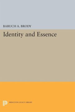 Identity and Essence - Brody, Baruch A.