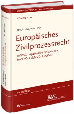 Cover Europäisches Zivilprozessrecht