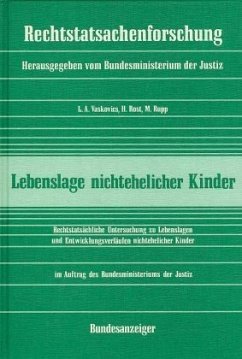 Lebenslage nichtehelicher Kinder - Vaskovics, Laszlo A.; Rost, H.; Rupp, Marina