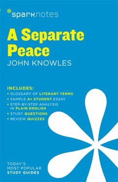 Cover A Separate Peace SparkNotes Literature Guide (eBook, ePUB)