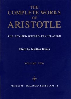 Complete Works of Aristotle, Volume 2 (eBook, PDF) - Aristotle