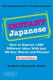 Instant Japanese (eBook, ePUB)