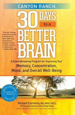 Canyon Ranch 30 Days to a Better Brain (eBook, ePUB) - Carmona, Richard