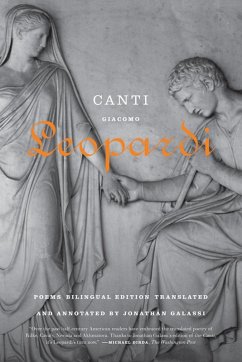 Canti (eBook, ePUB) - Leopardi, Giacomo