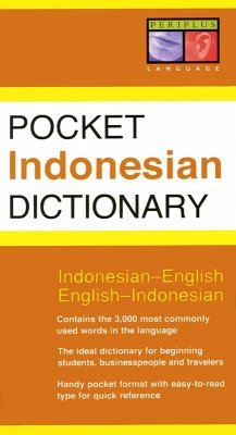 Pocket Indonesian Dictionary (eBook, ePUB) - Goebel, Junaeni
