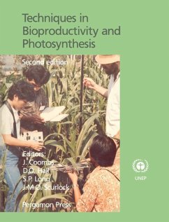 Cover Techniques in Bioproductivity and Photosynthesis (eBook, ePUB)