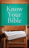 Know Your Bible (eBook, ePUB)