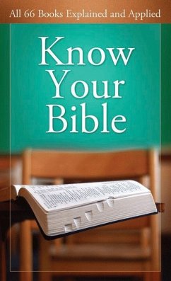 Cover Know Your Bible (eBook, ePUB)
