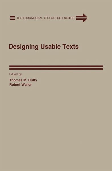 Designing Usable Texts (eBook, ePUB) Designing Usable Texts (eBook, ePUB)