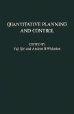 Quantitative Planning and Control (eBook, ePUB)