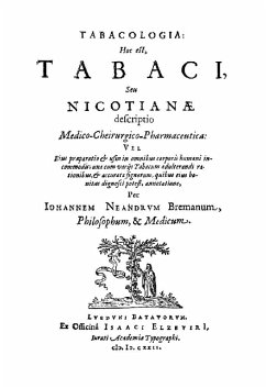 Tabacologia (eBook, PDF) - Neander, Johann