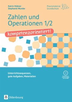 Zahlen und Operationen 1/2 - kompetenzorientiert!, m. CD-ROM - Hübner, Katrin;Wunder, Stephanie
