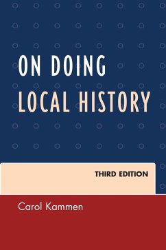 On Doing Local History (eBook, ePUB) - Kammen, Carol