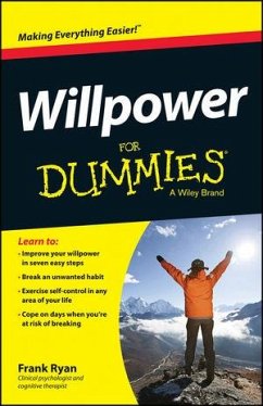 Willpower For Dummies (eBook, ePUB) - Ryan, Frank