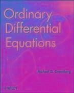 Ordinary Differential Equations (eBook, ePUB) - Greenberg, Michael D.