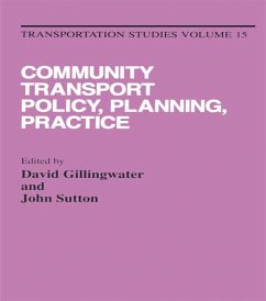 Community Transport: Policy, Planning and Practice (eBook, ePUB) Cover Community Transport: Policy, Planning and Practice (eBook, ePUB)