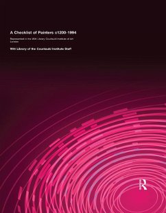 Cover Checklist of Painters from 1200-1994 (eBook, ePUB)