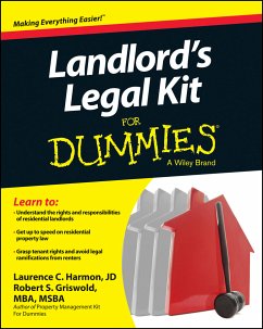 Landlord's Legal Kit For Dummies (eBook, PDF) - Griswold, Robert S.; Harmon, Laurence C.