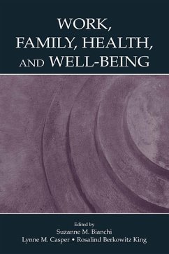 Cover Work, Family, Health, and Well-Being (eBook, ePUB)
