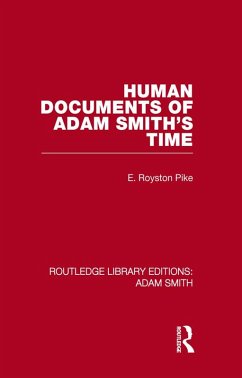 Cover Human Documents of Adam Smith's Time (eBook, PDF)