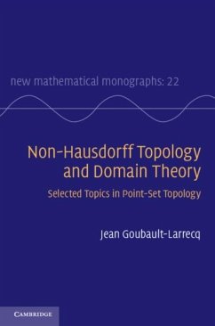 Cover Non-Hausdorff Topology and Domain Theory (eBook, PDF)