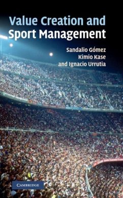 Cover Value Creation and Sport Management (eBook, PDF)