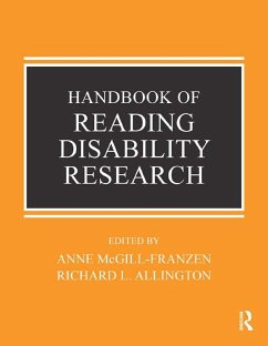 Cover Handbook of Reading Disability Research (eBook, PDF)