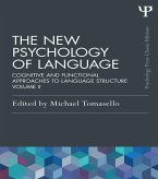 The New Psychology of Language (eBook, ePUB)