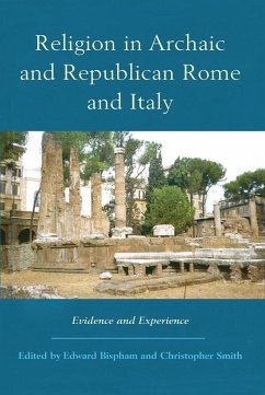 Religion in Archaic and Republican Rome and Italy (eBook, ePUB)