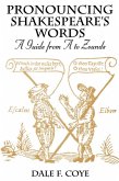 Pronouncing Shakespeare's Words (eBook, ePUB)
