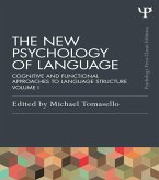 The New Psychology of Language (eBook, PDF)