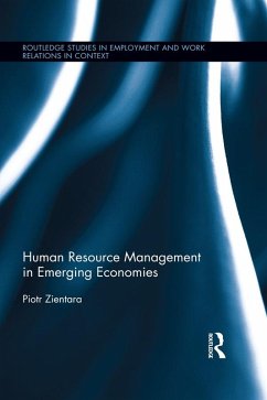 Cover Human Resource Management in Emerging Economies (eBook, PDF)