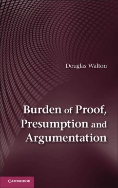 Cover Burden of Proof, Presumption and Argumentation (eBook, PDF)