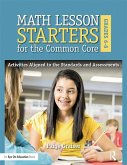 Math Lesson Starters for the Common Core, Grades 6-8 (eBook, PDF)