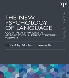 Cover The New Psychology of Language (eBook, PDF)