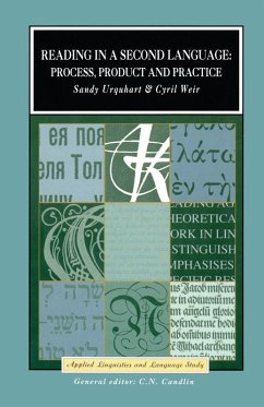 Reading in a Second Language (eBook, ePUB) - Urquhart, A. H.; Weir, Cyril J.