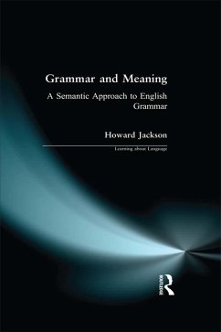 Cover Grammar and Meaning (eBook, ePUB)