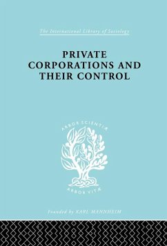 Private Corporations and their Control (eBook, PDF) - Levy, A. B.