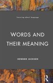 Words and Their Meaning (eBook, ePUB)