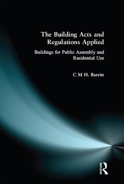 The Building Acts and Regulations Applied (eBook, ePUB) - Barritt, C. M. H.