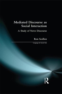 Cover Mediated Discourse as Social Interaction (eBook, ePUB)