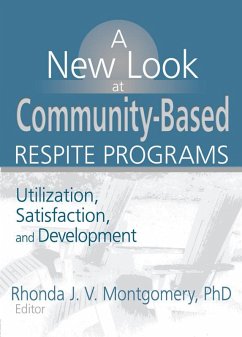 Cover A New Look at Community-Based Respite Programs (eBook, ePUB)