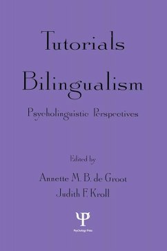 Tutorials in Bilingualism (eBook, ePUB)