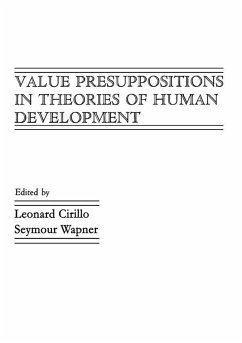 Cover Value Presuppositions in Theories of Human Development (eBook, ePUB)